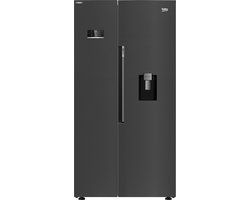 Beko GN163241DXBRN amerikaanse koelkast Vrijstaand 576 l E Zwart