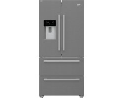 Beko GNE60530DXN - Amerikaanse koelkast - French Door - RVS