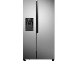 Gorenje NRS9182VX1 amerikaanse koelkast Ingebouwd/vrijstaand 562 l E Grijs