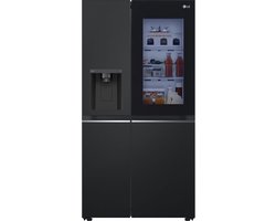 LG GSGV80EPLL - Amerikaanse koelkast - 635 liter - NoFrost - Mat Zwart