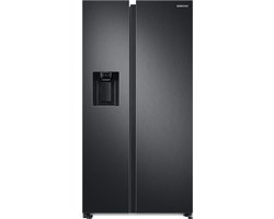 Samsung RS68A8531B1 - Amerikaanse Koelkast - Vrijstaand - E - Zwart - water- en ijsdispenser