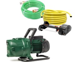 DAB Gardenjet 82 M Beregeningspakket - Beregeningspomp / Tuinpomp - 3600l/h - 600W - Compleet Pakket