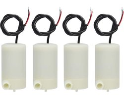 Mini Micro Dompelpomp 3V - 5V voor Aquarium en Fonteinen - 1.2-1.6L/min - Compact en Duurzaam