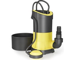 Vuilwaterpomp 250W 5000L/h - Max. Opvoerhoogte 6m - Voor Deeltjes tot Ø 5mm