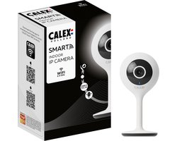 Calex Slimme Bewakingscamera voor Binnen - Wifi IP Camera - Beveiligingscamera met Nachtzicht en 2-Weg Audio - Indoor - 1080p (Full HD) - Wit