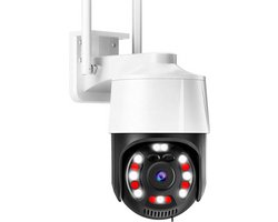 Camux Cam-VisionX Beveiligingscamera Buiten IP66 - 3MP 2K Camera - Buitencamera met Nachtzicht - Wifi met App - Security Camera