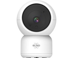 ELRO CI5000 Indoor Wifi IP Beveiligingscamera met bewegingsmelder en nachtzicht – Full HD 1080P Bewakingscamera met Sirene