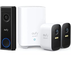 eufy 2K Video Deurbel + eufy 2C set- Bundel