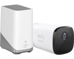 Eufy Cam 2 Pro 2K Draadloze Beveiligingscamera + Eufy HomeBase 3 S380 - Bundelvoordeel