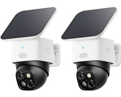 eufy Security SoloCam S340 - 360° buitencamera 2 PACK- Bundel voordeel