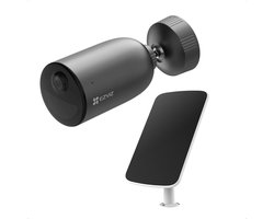 Ezviz EB3 Kit 2K+ Beveiligingscamera - Standalone Batterij Camera met Zonnepaneel - 2K - Kleurnachtlicht - Wifi - Tot 210 dagen batterijduur - Zwart