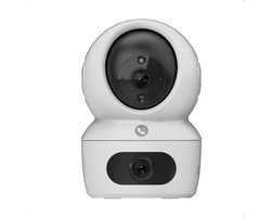 Ezviz H7C - IP-camera - Babycam - 4MP - Dual Lens - Tweerichtingsaudio - Daul-band - MicroSD-kaart - Wit