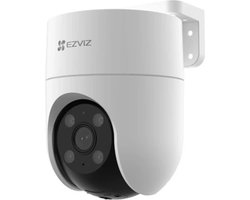 Ezviz H8C Beveiligingscamera - 2K - Pan/Tilt Zoom - Kleur Nachtzicht - 360° - MicroSD Card - Buitencamera - Wit