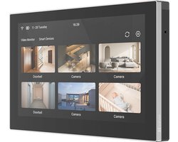 Ezviz SD7 - Slim scherm - Touchmonitor- Smart home hub - Touchscreen - Tweewegsgesprek - Zwart