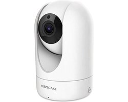 Foscam R4M - Beveiligingscamera - 4MP Super HD - Nachtzicht 10 meter - WiFi - IP camera - Wit