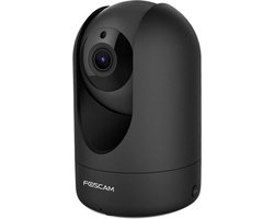 Foscam R4M - Beveiligingscamera - 4MP Super HD - Nachtzicht 10 meter - WiFi - IP camera - Zwart