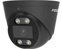 Foscam T8EP Beveiligingscamera - UHD - PoE IP camera - Geluid en lichtalarm - Zwart