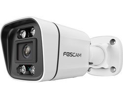 Foscam V5EP-W 5MP PoE IP beveiligingscamera met persoons- en voertuigdetectie - Wit