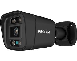 Foscam V8EP Beveiligingscamera - 8MP - UHD PoE IP beveiligingscamera- persoons en voertuig detectie - Zwart