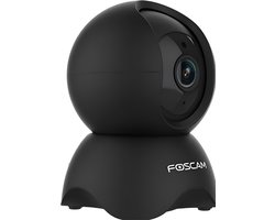 Foscam X5 - Beveiligingscamera's - 5 MP - Pan&tilt - Binnencamera - Babyfoon - Persoonsdetectie - Zwart