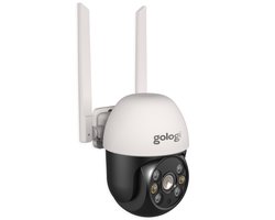 Gologi outdoor camera - Buiten camera met nachtzicht - Beveiligingscamera - IP camera - Security camera - 4x Digitale zoom - 3MP - Met wifi en app