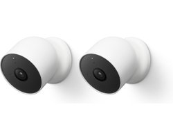 Google Nest Cam Rond IP-beveiligingscamera Binnen & buiten 1920 x 1080 Pixels Muur