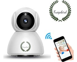 IP-camera met bewegingsdetectie - babyfoon - draadloze camera met wifi ondersteuning + app