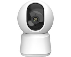 Laxihub P2 - Wifi Beveiligingscamera - Huisdiercamera - Indoor camera - Full HD Resolutie – Wifi - Privacyfunctie - Wit