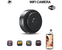 Narvie Mini Camera 1080p - Spy Camera Wifi met App - Verborgen Camera Beveiliging - Spionage Camera - IP Bewakingscamera - Geheime Camera