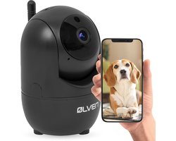 Ølven - Huisdiercamera - Wifi & App - Beveiligingscamera - Full HD - Hondencamera - Beweging & Geluid Detectie - Petcam