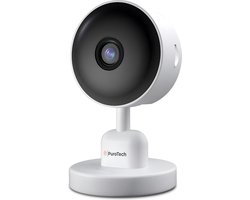 PuroTech® Beveiligingscamera - Huisdiercamera - WiFi - 2K Ultra HD - Beweeg en geluidsdetectie - Petcam met app - Hondencamera - Bewakingscamera voor Binnen Indoor Camera - Wit