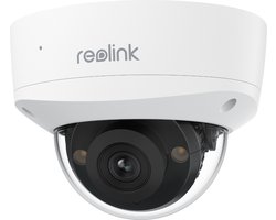 Reolink 4K 8MP UHD PoE-beveiligingscamera voor buiten, IK10 vandaalbestendig, 125° groothoek, warme lichtkleur nachtzicht