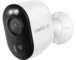 Reolink 4K camerabewaking buiten op batterij, Draadloos wifi, Detectie van personen/voertuigen/dieren, Nachtzicht in kleur