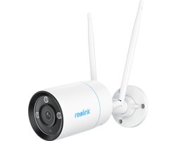 Reolink 4K Wi-Fi 6 camera voor buiten, 2,4/5 GHz dual-band wifi, nachtzicht in kleur, detectie van personen/voertuigen/dieren