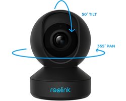 Reolink 4MP Super HD Indoor PT Cam Two-Way Audio Persoon/Huisdier Detectie voor Auto Tracking 2.4/5 GHz Dual-Band WiFi Camera