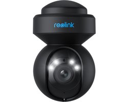 Reolink 5 MP Beveiligingscamera buiten, Detectie van personen/voertuigen/dieren, Pan en tilt, 3x optische zoom-Zwart