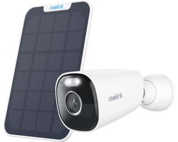 Reolink 5MP Beveiligingscamera op Batterijen met Zonnepaneel, Draadloze, Kleurnachtvisie, 2,4/5GHz wifi, Alarm Persoon/Voertuig/Huisdier, Geen maandbijdragen