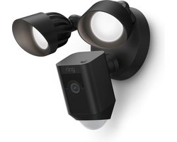 Ring Floodlight Cam Wired Plus - Zwart