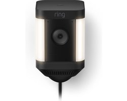 Ring Spotlight Cam Plus - Plug-in - Beveiligingscamera - Zwart