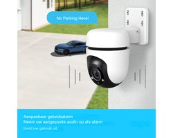 Tapo C500 Draadloze Buitenbewakingscamera 360° View 1080p Bewegingsdetectie Nachtzicht Tot 30m Tweeweg Audio Sirene Alexa & Google Compatibel