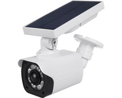 Zonne dummy camera | Knipperende LED | Bewegingssensor | LED-verlichting - met sticker SOL1800S