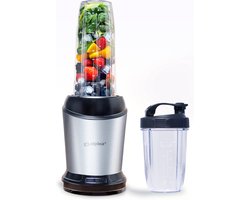 alpina Smoothie Maker - Blender To Go 500ml tot 1L - 1200W - RVS