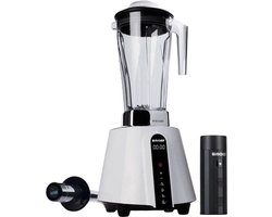 BIOCHEF Blender - Smoothie Maker - Blender Smoothie - Food Processor - Smoothie Blender - Fruitmixer - Smoothiemaker - Wit - 1680W