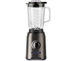 BLACK+DECKER Blender BXJB1200E - Smoothie Maker - Mixer voor Soep, Saus en Babyvoeding - Ice Crusher - Inhoud 1500ml - RVS - 1200W