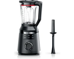 Bosch MMB6652B VitaPower Serie 6 - Blender - Zwart- 1800W - 2 liter beker - 6 automatische programma’s