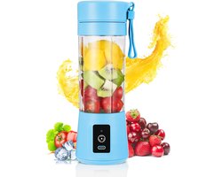 Costor - Blender To Go – Draagbare Blender – Portable Blender – Draadloos – USB C Oplaadbaar - Blauw