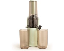 CREATE - Blender met langzame extractie 150W - Pastelgroen - Reverse-functie - Compact formaat - JUICER SLOW MINI