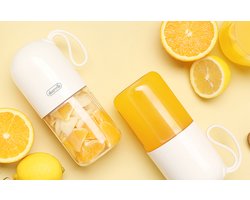 Deerma Juicer Blender zomer topper - Juicer Mixer, Elektrische Fruitmixer, Juice Blender Smoothie Maker, Sapmixer , 300 ml NU01