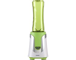 DOMO DO436BL 'My Blender' - Drinkflessen 300ml + 600ml - Blender To Go - Groen