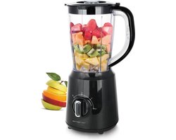 Emerio BL-124816.8 - Blender - BPA-vrij, crush ijs-functie, 1,5 liter, 2 snelheden + pulse-functie, meseenheid van roestvrij staal, veiligheidsschakelaar, vaatwasmachinebestendig, 500 watt